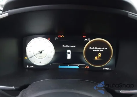 2021 Hyundai Santa Fe Sel z USA, uszkodzony, nr VIN 5NMS3DAJXMH353737